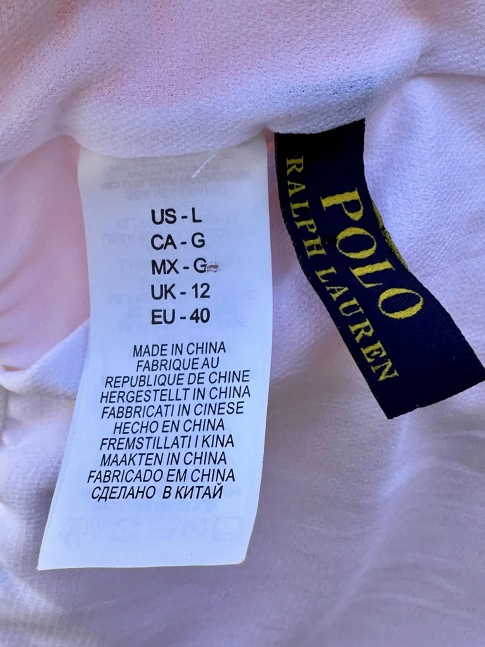 Polo Ralph Lauren Women's Stripe One-Piece Swimsuit Orange Size Large NWOT - Picture 7 of 7